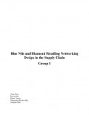 Blue Nile and Diamond Retailing Networking Design in the Supply Chain