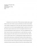 Sociological Autobiography Paper
