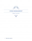 Crisis Managment