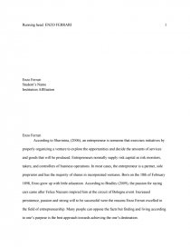 Enzo Ferrari Research Paper